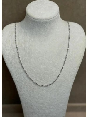 Biju Yılmaz Çelik Silver Zincir Kolye - 25ZNC18