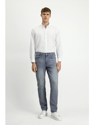 Kiğılı Regular Fit Standart Kesim Likralı Denim Pantolon