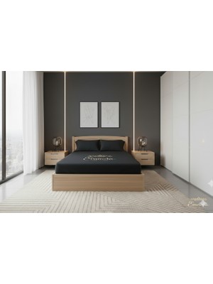 Riva Battal Boy Pamuklu Lastikli Çarşaf Takımı 180X200