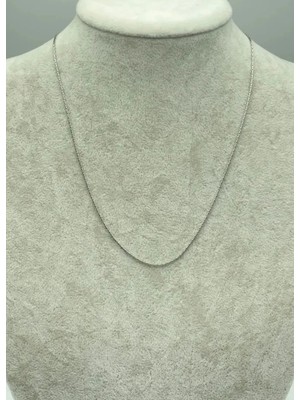 Biju Yılmaz Çelik Zincir Kolye 45CM