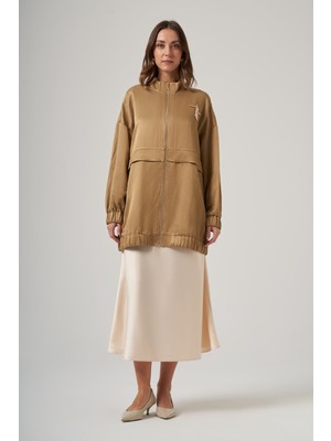 Nuss 6043 Taş Işlemeli Bomber Kap