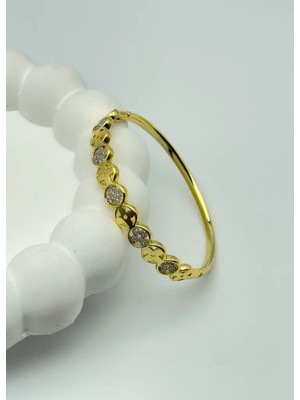 Biju Yılmaz Xuping Gold Çiçek Kelepçe - 25-XPKE06