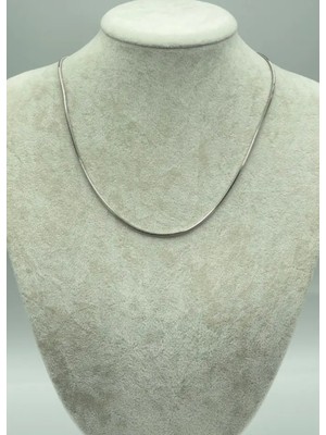 Biju Yılmaz Çelik Zincir Kolye 45CM - 25ZNC05