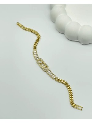 Biju Yılmaz Xuping Ymz Rose Taşlı Tasarım Bileklik - 25-YMZB15