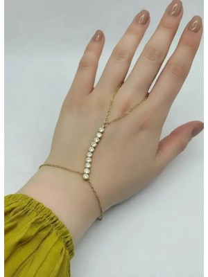 Biju Yılmaz Çelik Gold Taşlı Şahmeran - 25SHM09