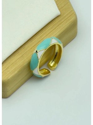 Biju Yılmaz Çelik Gold Renkli Ayarlanabilir Yüzük - 25YZK205