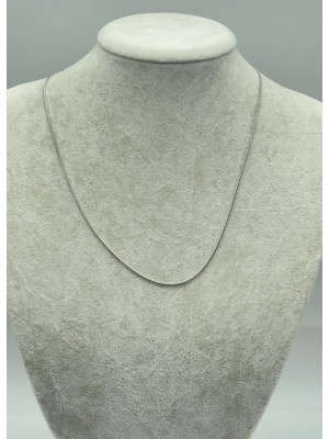 Biju Yılmaz Çelik Zincir Kolye 45CM - 25ZNC03