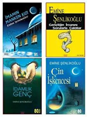 Emine Şenlikoğlu 4 Kitap Seti Mektup Yayınları Normal Boy İmamın Manken Kızı ve İdamlık Genç