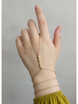 Biju Yılmaz Çelik Gold Taşlı Şahmeran - 25SHM07