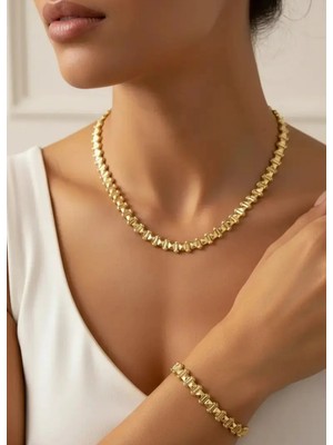 Biju Yılmaz Xuping Gold Tasarım Set - 25-XPS06