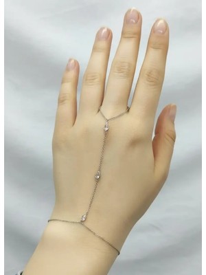 Biju Yılmaz Xuping Silver Damla Taşlı Şahmeran - 25SHM41