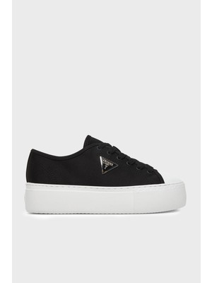 Guess Joezi Logolu Kalın Tabanlı Sneaker Ayakkabı FLJJZ3FAB12 Bayan Ayakkabı Fljjz3 FAB12 Black