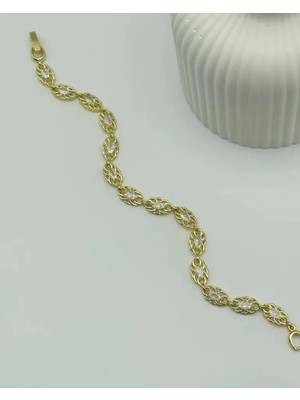 Biju Yılmaz Xuping Ymz Gold Tasarım Bileklik - 25-YMZB94