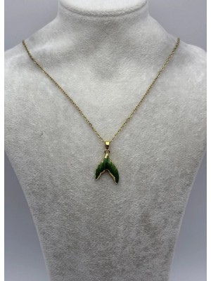 Biju Yılmaz Çelik Gold Kuyruk Kolye - 25-CTR288