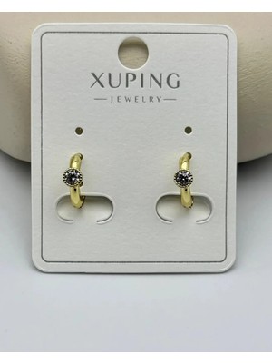 Biju Yılmaz Xuping Gold Mini Halka Küpe 25-XPKP221
