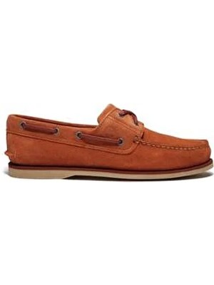 Timberland Classic Boat Shoe Turuncu Süet Loafer
