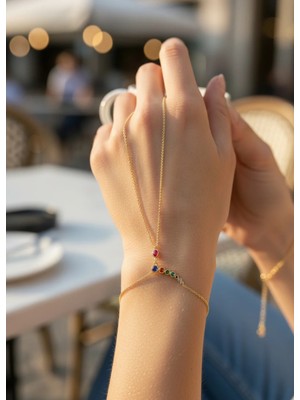 Biju Yılmaz Vip Gold Renkli Taşlı Şahmeran - 26SHM68