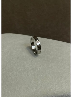 Biju Yılmaz Çelik Silver 6'lı Yüzük - 25YZK21