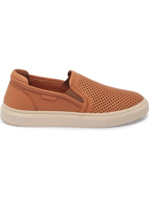 Tergan Taba Hakiki Deri Kadın Loafer - K25I1AY67948-A29