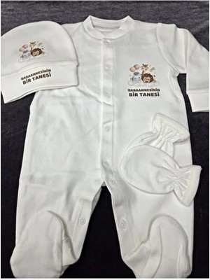 Lupi Babaanne Yazılı Bebek Tulum