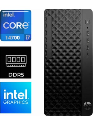 Hp Prodesk 2 Tower G1I I7-14700 B70VQAT-K084 16GB 1tb Intel UHD Graphics 730 Freedos Masaüstü Bilgisayar