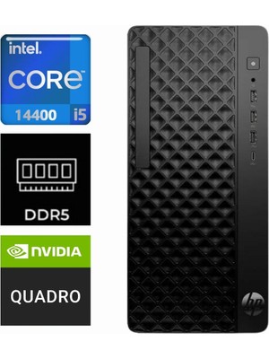Hp Prodesk 2 Tower G1I I5-14400 B70VQAT-K208 16GB 512GB T400 4gb W11PRO Masaüstü Bilgisayar