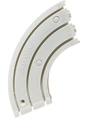 SEVAL 3’lü 90 Derece Konrej Dönüş Ek Parçası – Dayanıklı ve Güvenli Bağlantı Aparatı