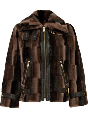 Derimod Anabel Kadın Kahverengi Teddy Deri Mont 25WGD5952FF