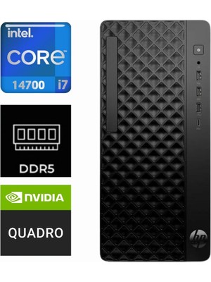Hp Prodesk 2 Tower G1I I7-14700 B70VQAT-K140 16GB 4tb T400 4gb Freedos Masaüstü Bilgisayar