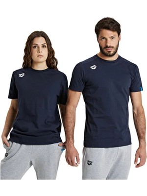 Arena Team Panel Unisex Lacivert Günlük Stil T-Shirt 004899700