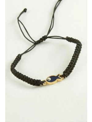 MidasTech Balık Makrome Ip Bileklik Nemere