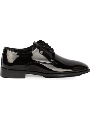 Pierre Cardin Pıerre Cardın 7030 Groom Ayakkabı Sıyah Rugan