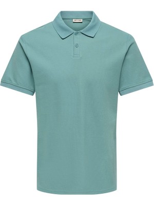 Only & Sons Onsben Reg Ss Polo Shırt Noos Erkek Gri T-Shirt - 22035825