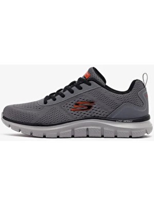 Skechers Track-Leshur Erkek Gri Spor Ayakkabı 232758TK Ccor