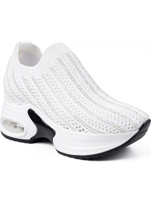 Guja 300 3 26YA Kadın Sneaker Günlük Ayakkabı Beyaz