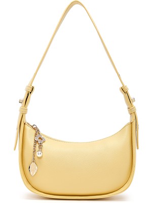 Derimod Kadın Sarı Charmlı Omuz Çantası 26PBD280318