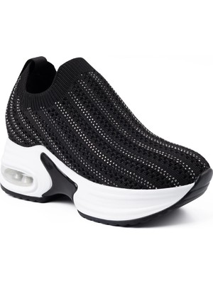 Guja 300 3 26YA Kadın Sneaker Günlük Ayakkabı Siyah