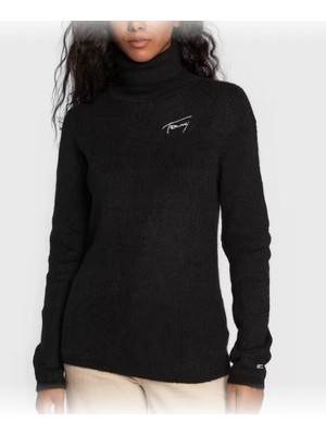 Tommy Jeans  Kadın Boğazlı Kazak DW0DW14255