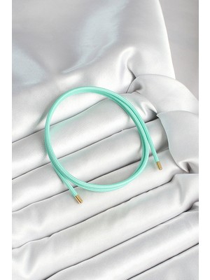 Bazarhane Mıknatıslı Turkuaz Renk Sarmal Kadın Bileklik