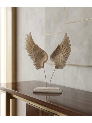 Mirsa Global Dekoratif Melek Kanadı Biblo