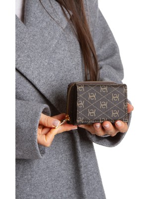 Newish Polo Kadın Mini Cüzdan Fermuarlı  Çok Bölmeli Kartlık ve Bozuk Para Bölmeli Küçük Cüzda NEWPOLO392