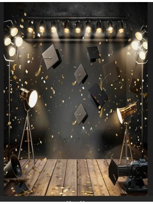 Promisebackdrop2 Mezunıyet Okul Pano,kumaş Arka Fon 250X200CM Ek Dikişli