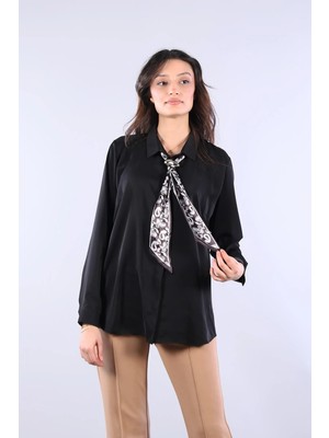 Mckanzie A7941 Fularlı Gömlek