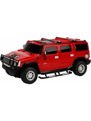 Sunman 1:24 Hummer H2 Işıklı Uzaktan Kumandalı Araba 39427 Kırmızı Araba