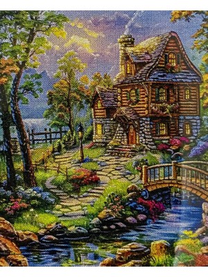 Elegantshop 5d Yapışan Boncuk Mozaik Tablo 40*50 cm XQC87256