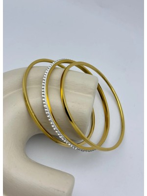 Biju Yılmaz Çelik 3'lü Taşlı Ajda - 26AJD04