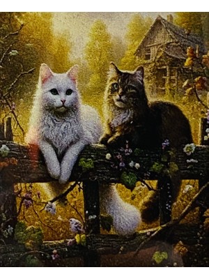 Elegantshop 5d Yapışan Boncuk Mozaik Tablo 40*50 cm XQC87324