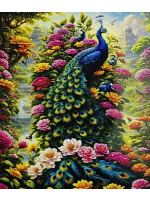 Elegantshop 5d Yapışan Boncuk Mozaik Tablo 40*50 cm XQC87443