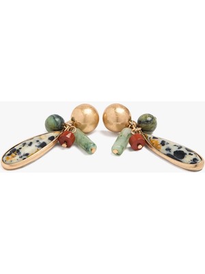 Parfois Taşlı Uzun Küpe