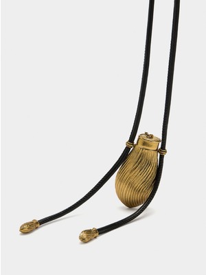 Parfois Çizgili Cepli Kordon Kolye